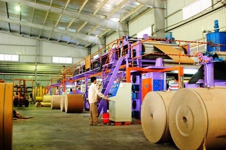 Quy trình sản xuất giấy carton